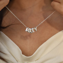 Charger l&#39;image dans la galerie, Personalized 3D Letter Necklace
